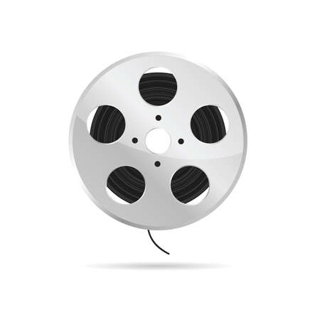 film tape roll art illustrationのイラスト素材