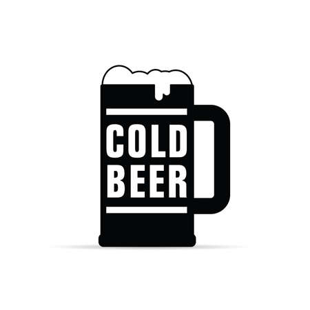 bear cold in black illustration on whiteのイラスト素材