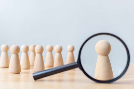 Human resource, Talent management, Recruitment employee, Successful business team leader conceptの写真素材