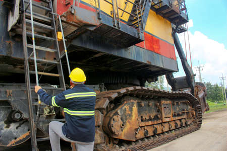 Mining Shovel mechanic engineerの写真素材