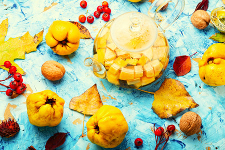 Fragrant fruit teaの写真素材