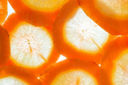 fresh orange slices backgroundの写真素材