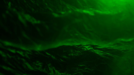 plastic texture with a neon lightの写真素材