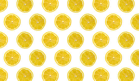 lemon composition for background design tropical fruitの写真素材