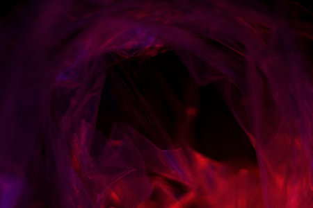 abstract light background from crumpled plastic texturedの写真素材
