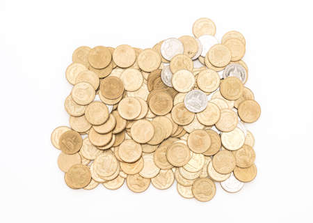 close up coin texturesの写真素材