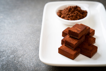 fresh and soft chocolate
