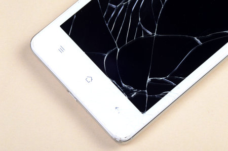 Smart Phone with broken screen