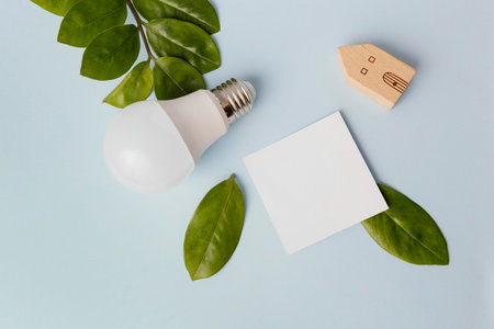 energy saving bulb desk