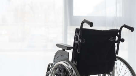 close up professional wheelchair. High quality and resolution beautiful photo conceptの写真素材