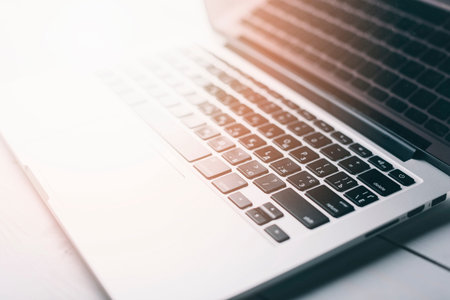 shiny laptop