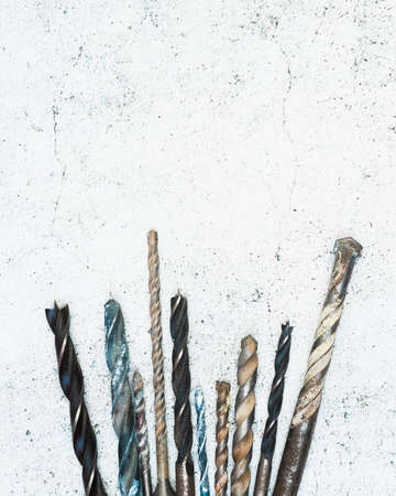 top view drilling bitsの写真素材