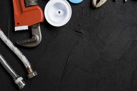 different tools pipes. High quality and resolution beautiful photo conceptの写真素材