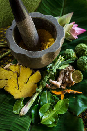 natural organic products in asian beauty spaの写真素材