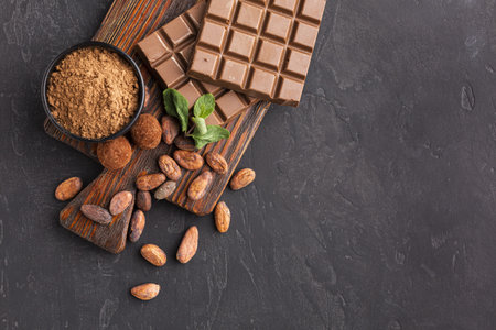 bar chocolate copy space. Resolution and high quality beautiful photo