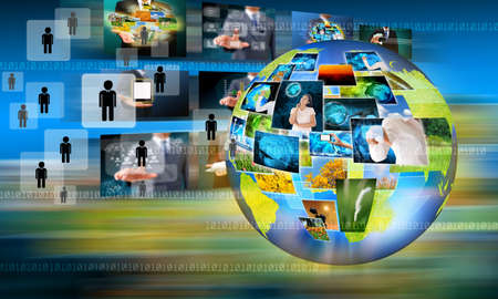 world business and Technologyの写真素材