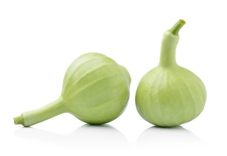 calabash isolated on white backgroundの写真素材