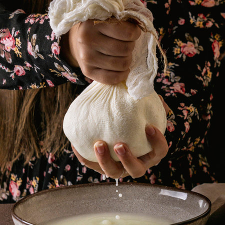 front view cheese making process