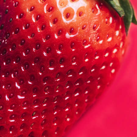 macro strawberry texture. High quality and resolution beautiful photo conceptの写真素材