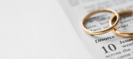 golden rings with copy space