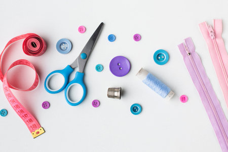 scissors haberdashery colourful accessories