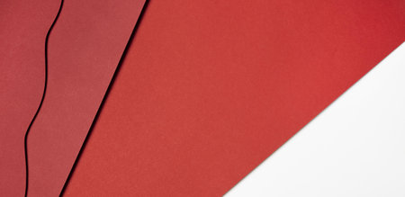 various shades red paper. Resolution and high quality beautiful photoの写真素材