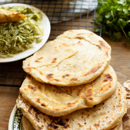 pita with rice traditional indian recipe