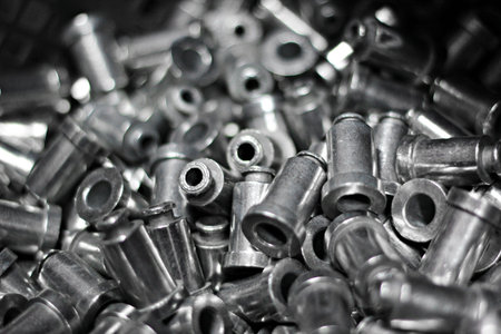 industrial metal parts, hinges plugs tips