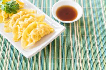 Steamed shrimp dumplings dim sum