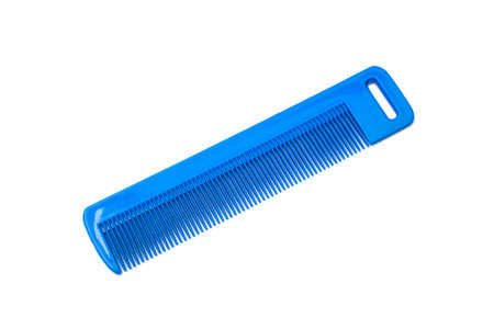 comb for hair; isolated on white