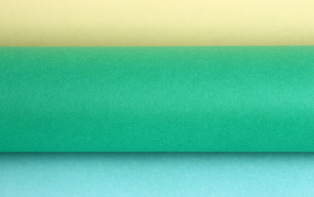 Roles of color paper background