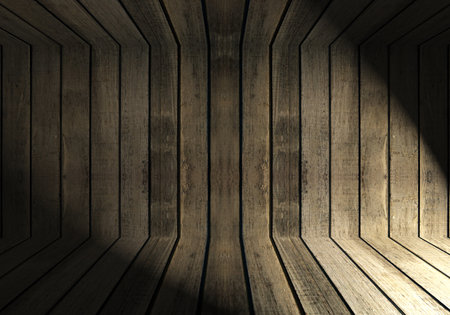 old dirty wooden wall for backgroundの写真素材