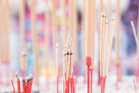incense stick incense burnerの写真素材