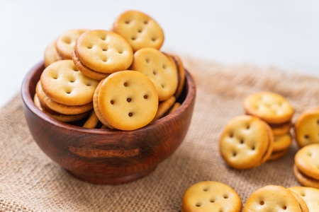 biscuit with pineapple jam