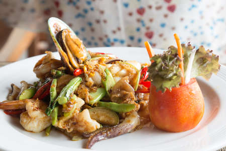 Noodle Seafood Restaurant Thailandの写真素材