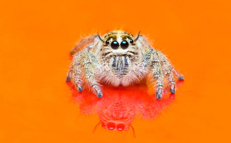 Macro small spider