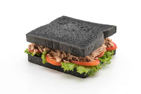 tuna charcoal sandwichの写真素材