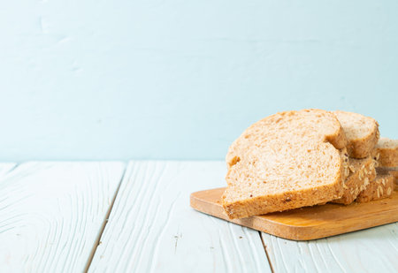 sliced wholegrain bread