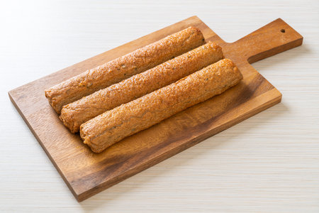 fried fish cake or fish ball