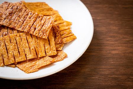 squid seafood snackの写真素材