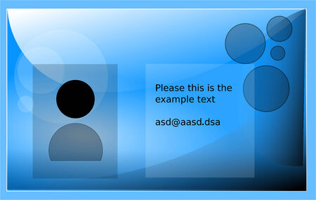 Visit cardのイラスト素材