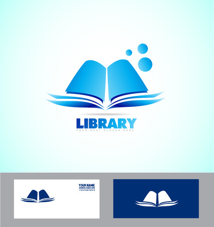icon element template library book read readingのイラスト素材