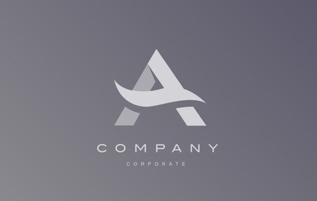 Alphabet letter A transparent transparency vector logo icon sign design templateのイラスト素材