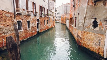 Venice, Italy - March 29, 2019 Vacation photography taken in the beautiful city of Venice, Italyのeditorial素材