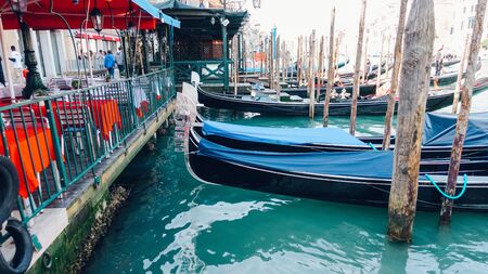 Venice, Italy - March 29, 2019 Vacation photography taken in the beautiful city of Venice, Italyのeditorial素材
