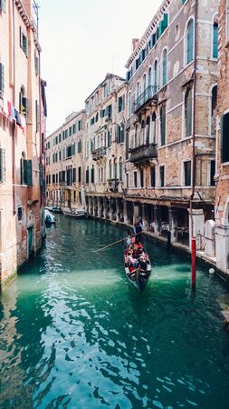 Venice, Italy - March 29, 2019 Vacation photography taken in the beautiful city of Venice, Italyのeditorial素材