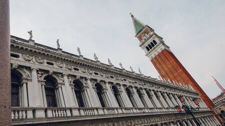 Venice, Italy - March 29, 2019 Vacation photography taken in the beautiful city of Venice, Italyのeditorial素材