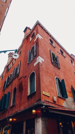 Venice, Italy - March 29, 2019 Vacation photography taken in the beautiful city of Venice, Italyのeditorial素材