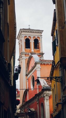 Venice, Italy - March 29, 2019 Vacation photography taken in the beautiful city of Venice, Italyのeditorial素材