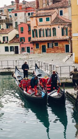 Venice, Italy - March 29, 2019 Vacation photography taken in the beautiful city of Venice, Italyのeditorial素材